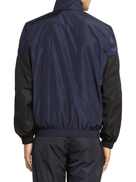 Shop Givenchy Colorblock Track Jacket 